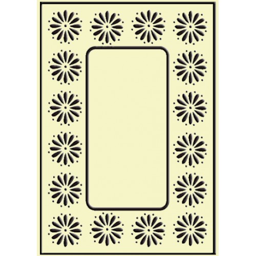 Папка за релеф - Crafts Too Embossing Folder Daisy Frame